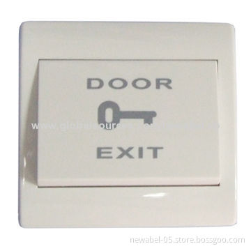 Exit Button for Access Control with Plastic Material